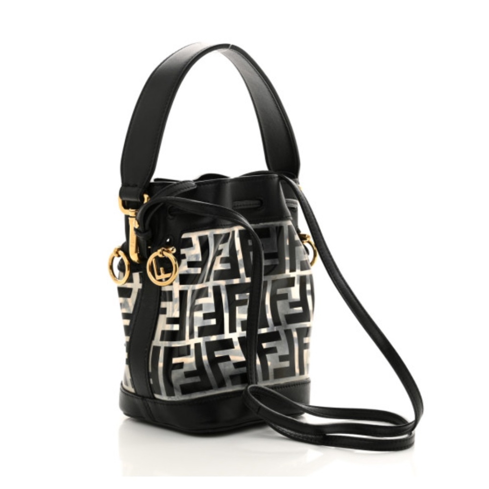 Fendi mini clear cross body bag